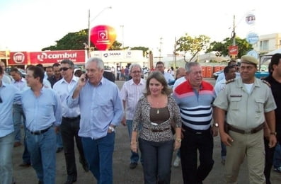 Visita a Exposioção Agropecuária de Guanambi