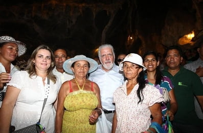 Visita ao Santuário da Lapa com o Governador Wagner