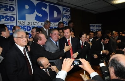 Lançamento do PSD em Brasília