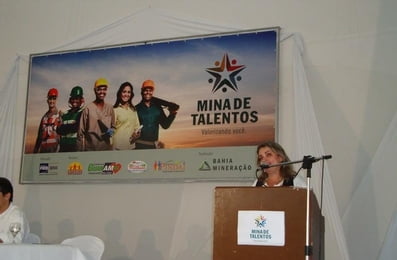 Aula Inaugural Minas Talento da BAMIN em Caetité - Ba