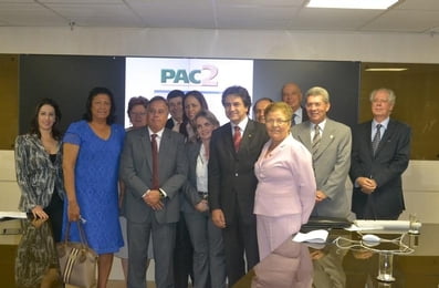 Reunião sobre a Fiol e o Porto Sul na Valec