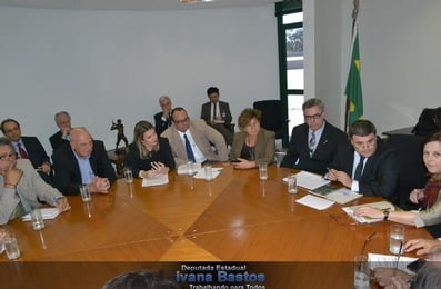 Reunião entre parlamentares, Ibama e Valec