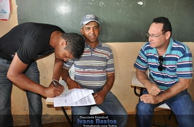 Assinatura de Convênio em Olaria - Palmas de Monte Alto