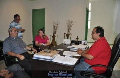 Visita ao prefeito eleito de Bom Jesus da Lapa 