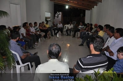 Reunião política com Alécia Prado e lideranças de Candiba