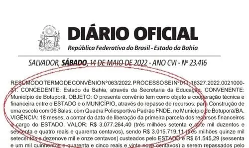 Botuporã: novo colégio será construído graças a empenho de Ivana e Edimilsom 