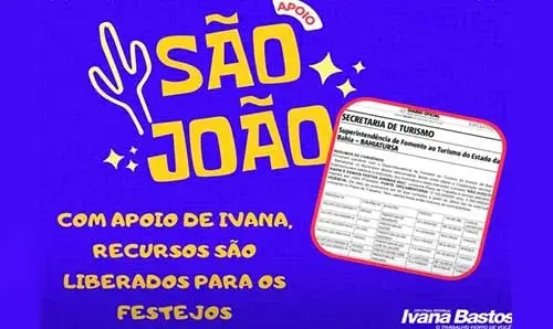 Ivana Bastos colabora para os festejos juninos em Iraquara