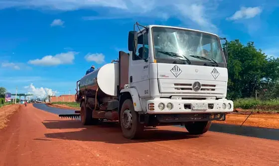 Iniciadas as obras do asfalto de Urandi ao povoado de Cantinho