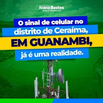 Guanambi: após luta de Ivana Bastos, distrito de Ceraíma recebe sinal de celular