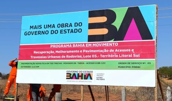 Ivana Bastos anuncia início das obras do asfalto da estrada que liga Valmir Gomes Pinheiro ao povoado de Tabua, em Pindaí