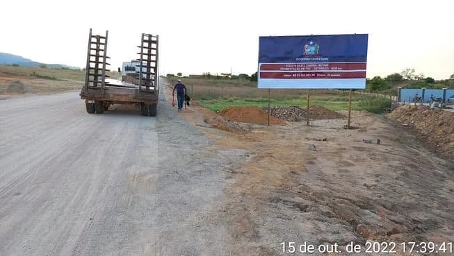 Iniciadas as obras do asfalto de Candiba a Mutans