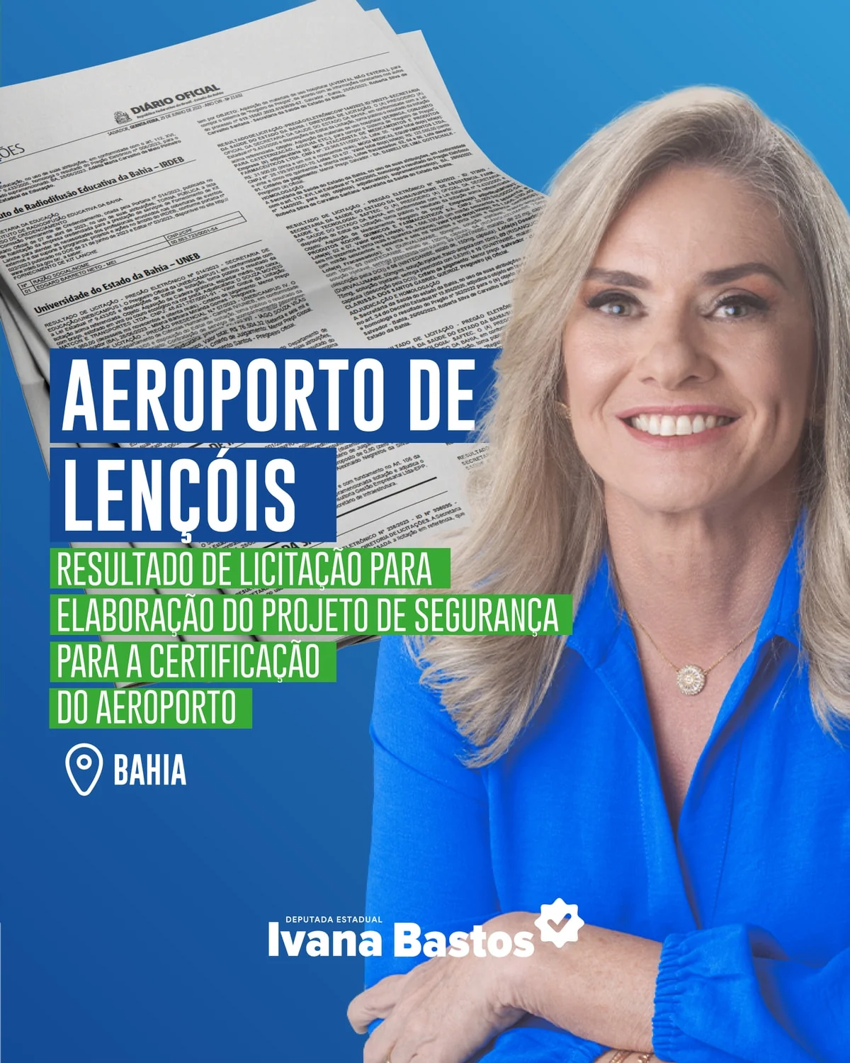 Saiu o resultado da licitação para a certificação de segurança do Aeroporto de Lençóis